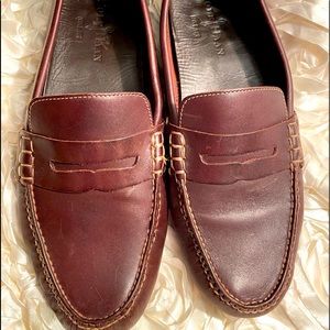 New Cole Haan mens moccasins driving shoes leather loafers size 11 Mocs slip on